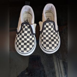 Vans Checkerboard Slip On Shoes